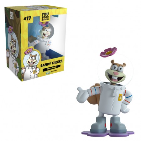 Boneco Youtooz Bob Esponja Cala Quadrada - Sandy Cheeks #17 (810085559764)