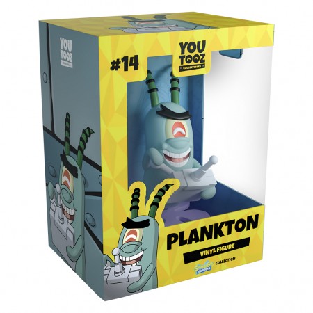 Boneco Youtooz Bob Esponja Cala Quadrada - Plankton #14 (810085555094)