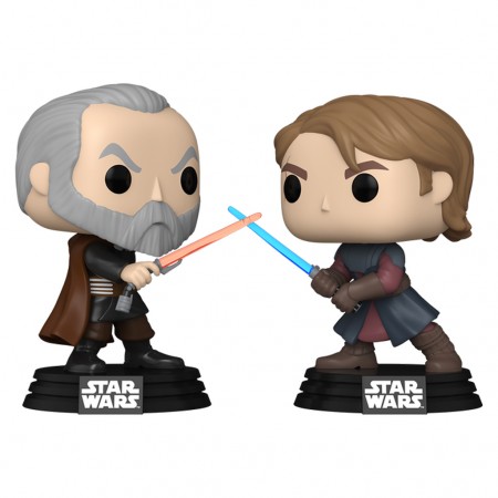 Funko Star Wars: The Clone Wars 2-pack - Count Dooku Vs. Anakin Skywalker