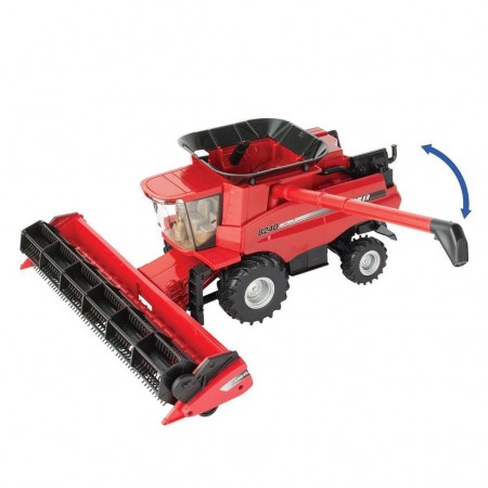Colheitadeira e Trator Ertl - Case Ih 8230 Combine W/ Heads & Afs Connecect Magnum 380 W/ Grain Cart - Escala 1/32 (47357)