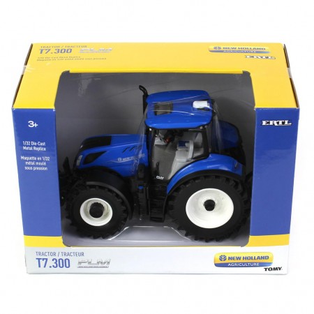 Trator Ertl - New Holland T7.300 Plm Intelligence & Mfd - Escala 1/32 (13990)
