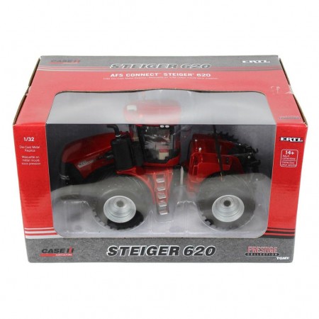 Trator Ertl - Case Ih Afs Connect Steiger 620 With Lsw Tires Prestige Collection - Escala 1/32 (44317)
