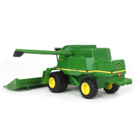 Trator Ertl - John Deere 9610 Maximizer Combine With Grain & Corn Head - Escala 1/64 (45871)