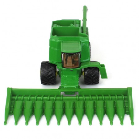 Trator Ertl - John Deere 9610 Maximizer Combine With Grain & Corn Head - Escala 1/64 (45871)