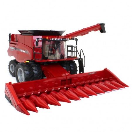 Colheitadeira Ertl - Big Farm Case Ih 8240 With Grain & Corn Heads - Escala 1/16 (47391)