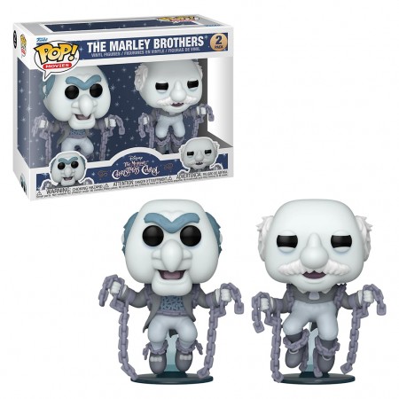 Funko Pop Movies The Muppet Christmas Carol - The Marley Brothers 2-pack (72410)