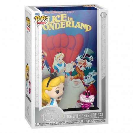 Funko Pop Movie Posters Disney 100th Alice In The Wonderland - Alice With Cheshire Cat 11 (67497)