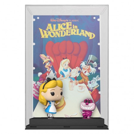 Funko Pop Movie Posters Disney 100th Alice In The Wonderland - Alice With Cheshire Cat 11 (67497)