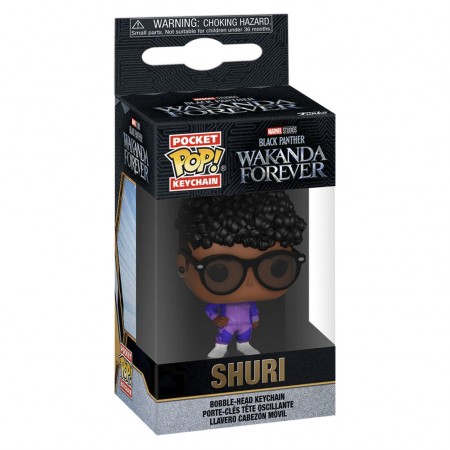 Chaveiro Funko Pop Keychain Marvel Black Panther: Wakanda Forever - Shuri (63937)