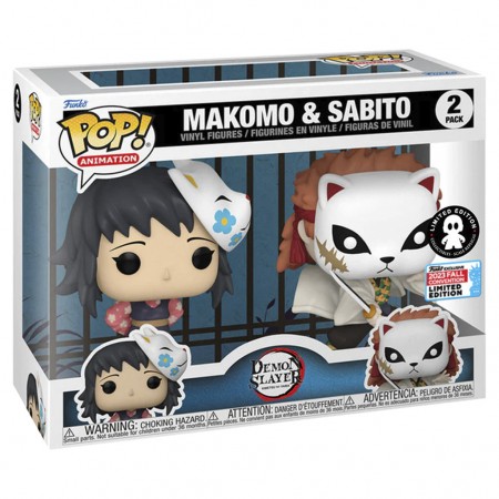 Funko Pop Animation Demon Slayer: Kimetsu No Yaiba New York Comic Con 2023 - Makomo & Sabito 2-pack (71762)