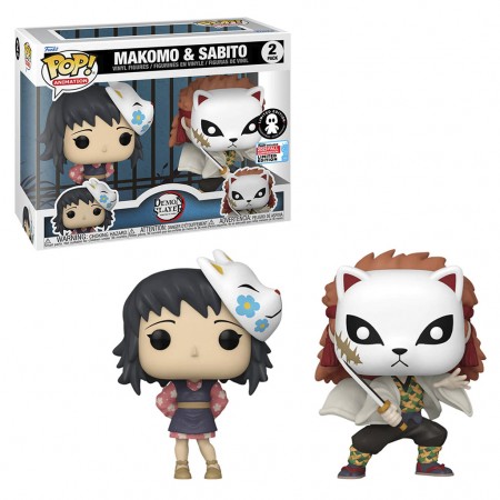 Funko Pop Animation Demon Slayer: Kimetsu No Yaiba New York Comic Con 2023 - Makomo & Sabito 2-pack (71762)