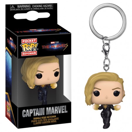 Chaveiro Funko Pop Keychain Marvel The Marvels - Captain Marvel (67589)
