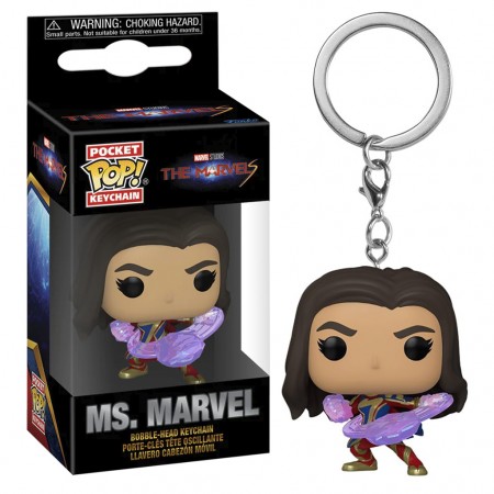 Chaveiro Funko Pop Keychain Marvel The Marvels - Ms. Marvel (67591)
