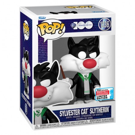 Funko Pop Warner Bros 100th New York Comic Con 2023 - Sylvester Cat Slytherin 1336
