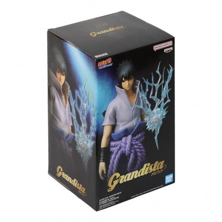 Esttua Banpresto Naruto Shippuden Grandista Nero - Uchiha Sasuke #2 (19741)