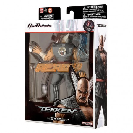 Boneco Bandai Game Dimensions Tekken - Heihachi Mishima (40672)