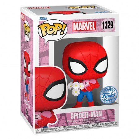 Funko Pop Marvel Exclusive - Spider-man With Flowers 1329