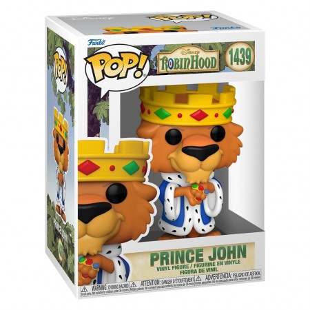 Funko Pop Disney Robin Hood - Prince John 1439