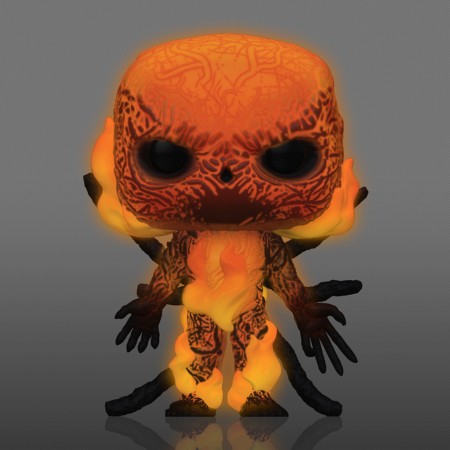 Funko Pop Television Stranger Things Exclusive - Vecna On Fire 1464 (glows In The Dark)