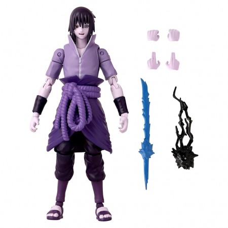 Boneco Bandai Naruto Shippuden Anime Heroes - Sasuke Uchiha (36962)