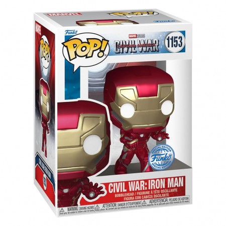 Funko Pop Marvel Civil War Exclusive - Iron Man 1153