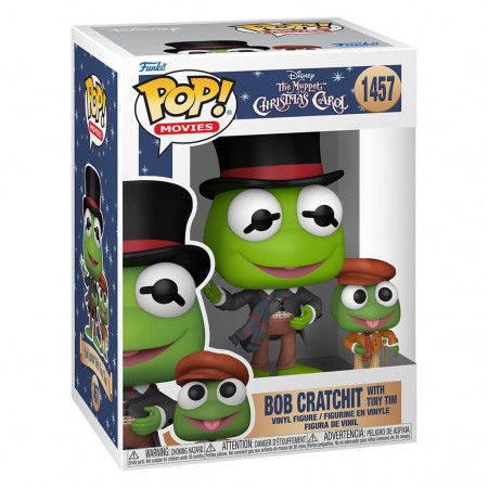 Funko Pop Movies The Muppet Christmas Carol - Kermit As Bob Crathic With With Tiny Tim 1457