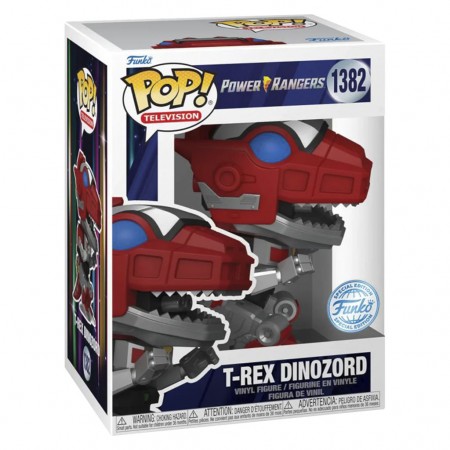 Funko Pop Television Power Rangers 30th Anniversary Exclusive - T-rex Dinozord 1382