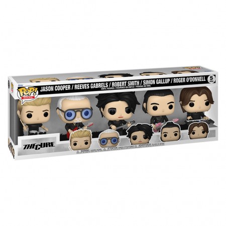 Funko Pop Rocks The Cure 5-pack - Jason Cooper / Reeves Gabrels / Robert Smith / Simon Gallup / Roger O'donnell (59390)