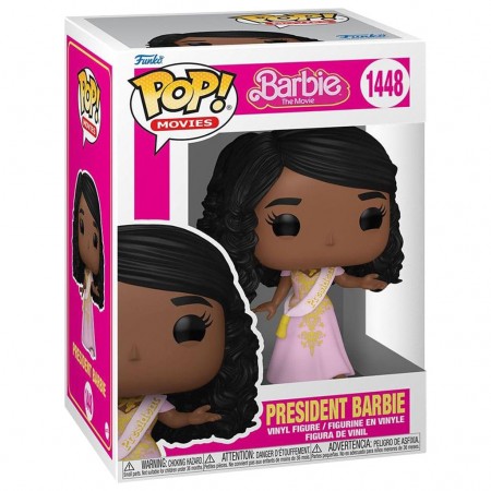 Funko Pop Movies Barbie The Movie Combo - Western Ken 1447 & Western Barbie 1448 & President Barbie 1448 3-pack