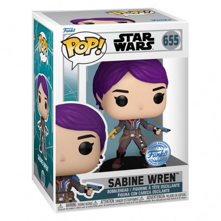 Funko Pop Star Wars: Ahsoka Exclusive - Sabine Wren 655