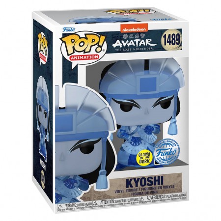 Funko Pop Animation Avatar The Last Airbender Exclusive - Kyoshi 1489 (glows In The Dark)