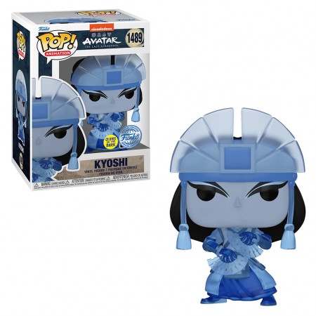 Funko Pop Animation Avatar The Last Airbender Exclusive - Kyoshi 1489 (glows In The Dark)
