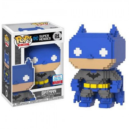Funko Pop 8-bit Dc Super Heroes Exclusive - Batman 01