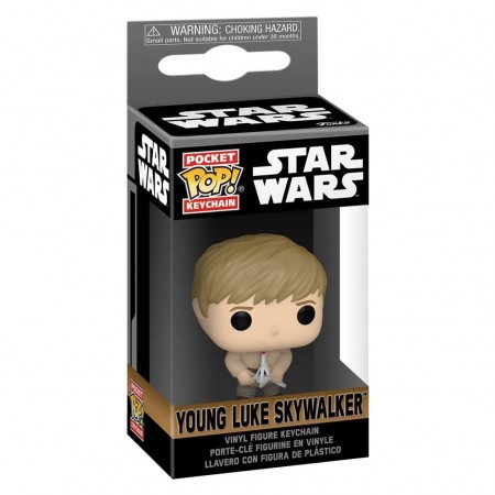 Chaveiro Funko Pop Keychain Star Wars Obi-wan: Kenobi - Young Luke (67581)