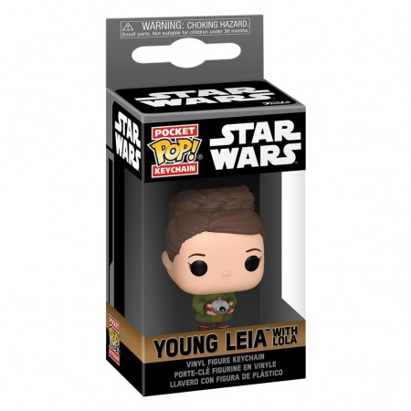 Chaveiro Funko Pop Keychain Star Wars Obi-wan: Kenobi - Young Leia (67582)