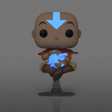 Funko Pop Animation Avatar The Last Airbender Exclusive - Floating Aang 1439 (glows In The Dark)