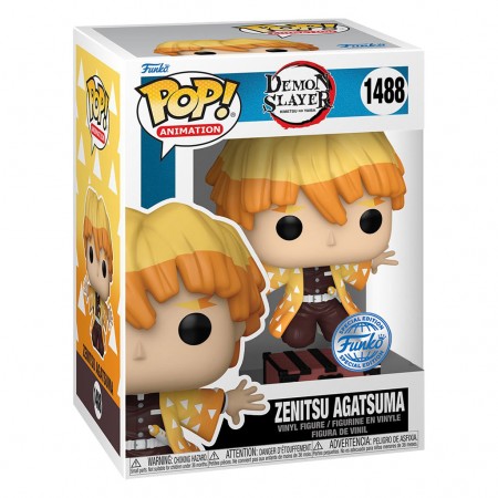 Funko Pop Animation Demon Slayer: Kimetsu No Yaiba Exclusive - Zenitsu Agatsuma 1488