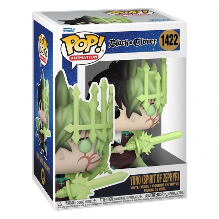 Funko Pop Animation Black Clover - Yuno (spirit Of Zephyr) 1422