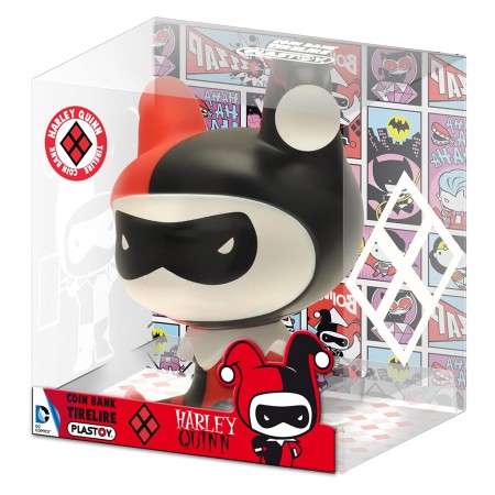 Cofrinho Plastoy Chibi Harley Quinn Coin Bank (3521320800653)