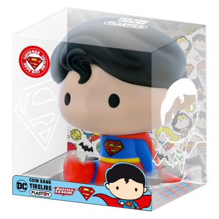 Cofrinho Plastoy Chibi Superman Coin Bank (3521320800790)