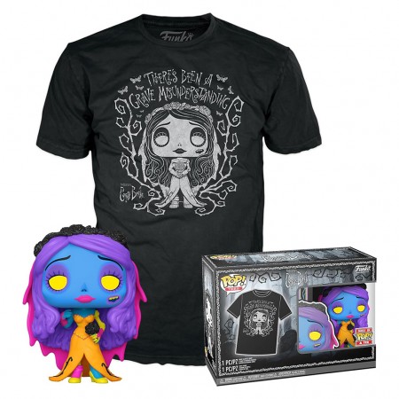 Funko Pop Tees Corpse Bride: Emily & Camiseta Tamanho Xl (72701)