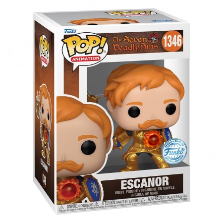 Funko Pop Animation Seven Deadly Sins: Nanatsu No Taizai Exclusive - Escanor (metallic) 1346