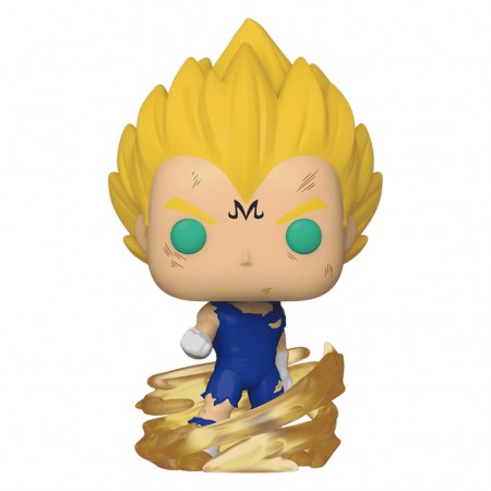 Funko Pop Tees Dragon Ballz: Majin Vegeta (glows In The Dark) & Camiseta Tamanho L (72669)