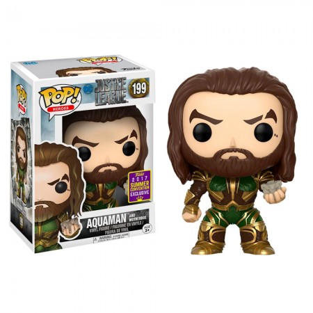Funko Pop Heroes Movies Justice League Exclusive - Aquaman  199