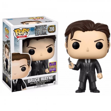 Funko Pop Heroes Movies Justice League Exclusive  - Bruce Wayne  200