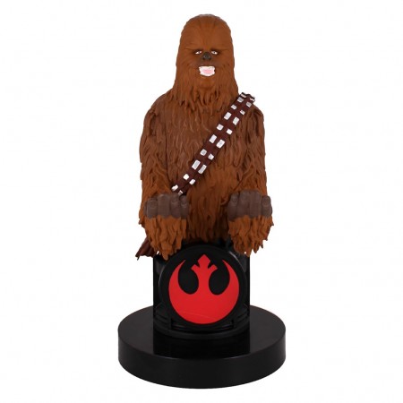 Boneco Stand Cable Guys Star Wars Base Para Celular / Joystick - Chewbacca (30695)