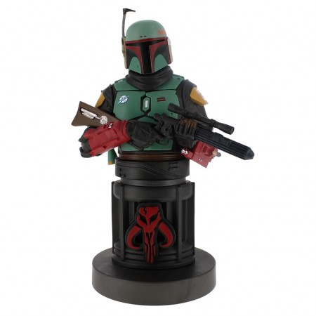 Boneco Stand Cable Guys Star Wars Base Para Celular / Joystick - Boba Fett (30770)