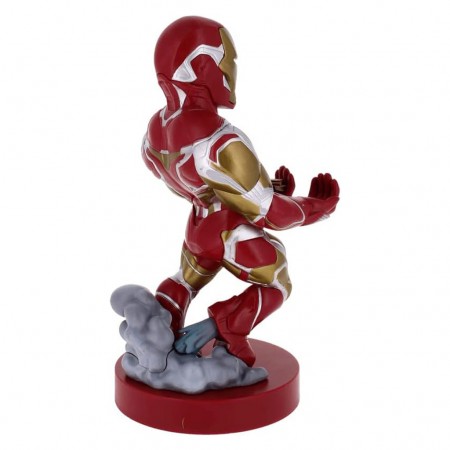 Boneco Base Exg Pro Cable Guys Marvel Avengers Stand Para Celular / Joystick - Iron Man (31845)