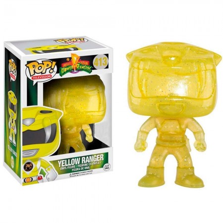 Funko Pop Television Power Rangers Morphing Exclusive - Yellow Ranger  413