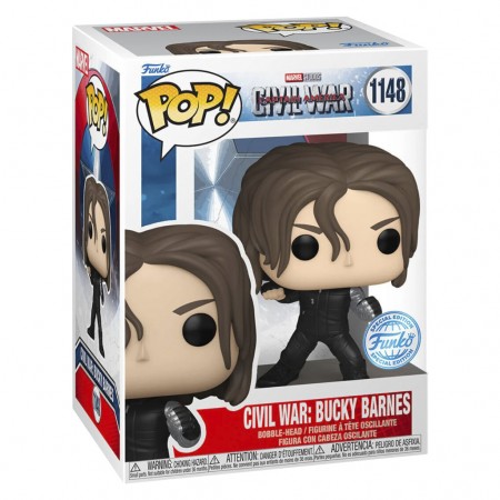 Funko Pop Marvel Captain America: Civil War Exclusive - Bucky Barnes 1148
